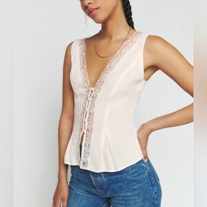 Reformation Cristina Top - Size 2